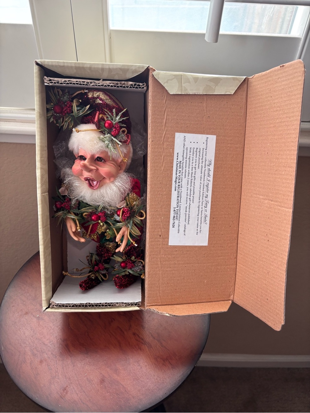 Retired Limited Edition Mark Roberts Jazzy Elf Small 51-92134